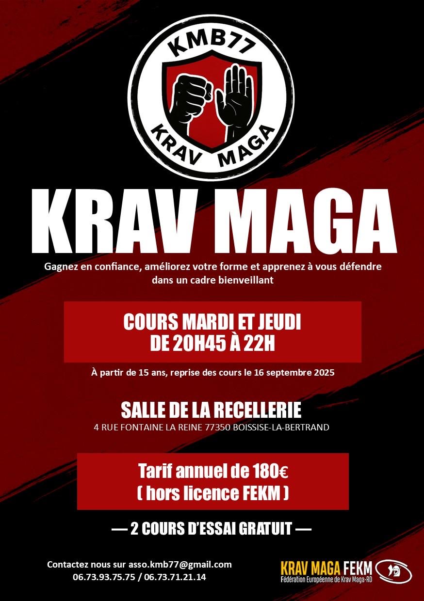 Flyer KMB77 Krav Maga
